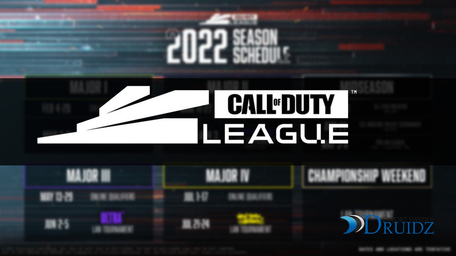 CDL Major 2 Qualifiers Week 3 Results & schedule