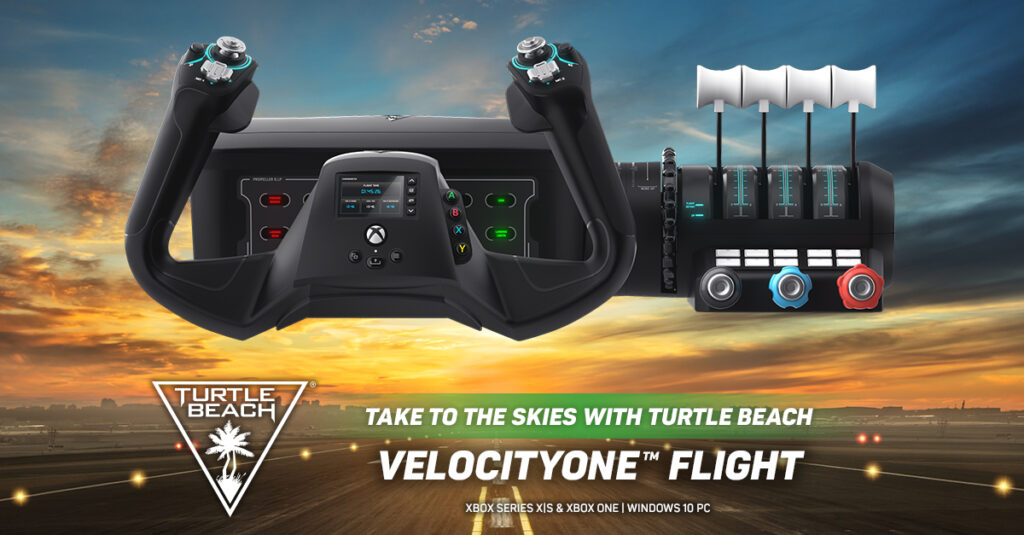 Turtle Beach unveils the VelocityOne rudder pedals & VelocityOne