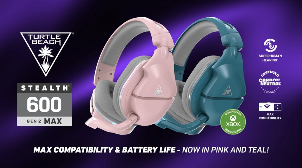 Stealth 600 MAX Pink Gaming Headset