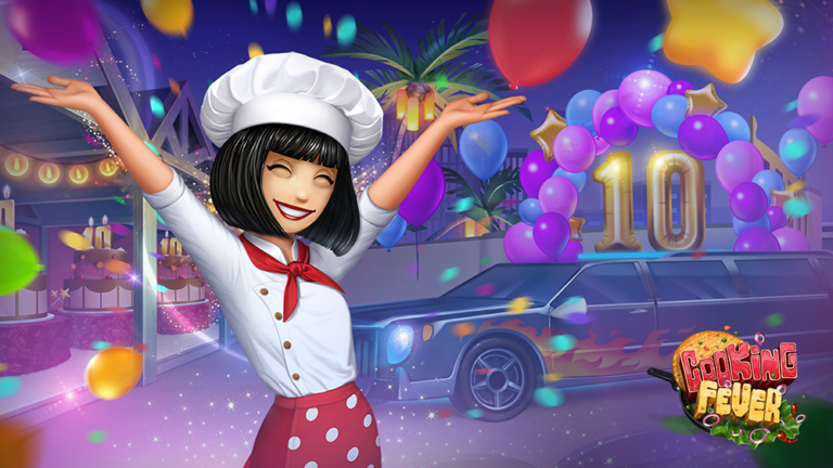 Cooking Fever celebrate