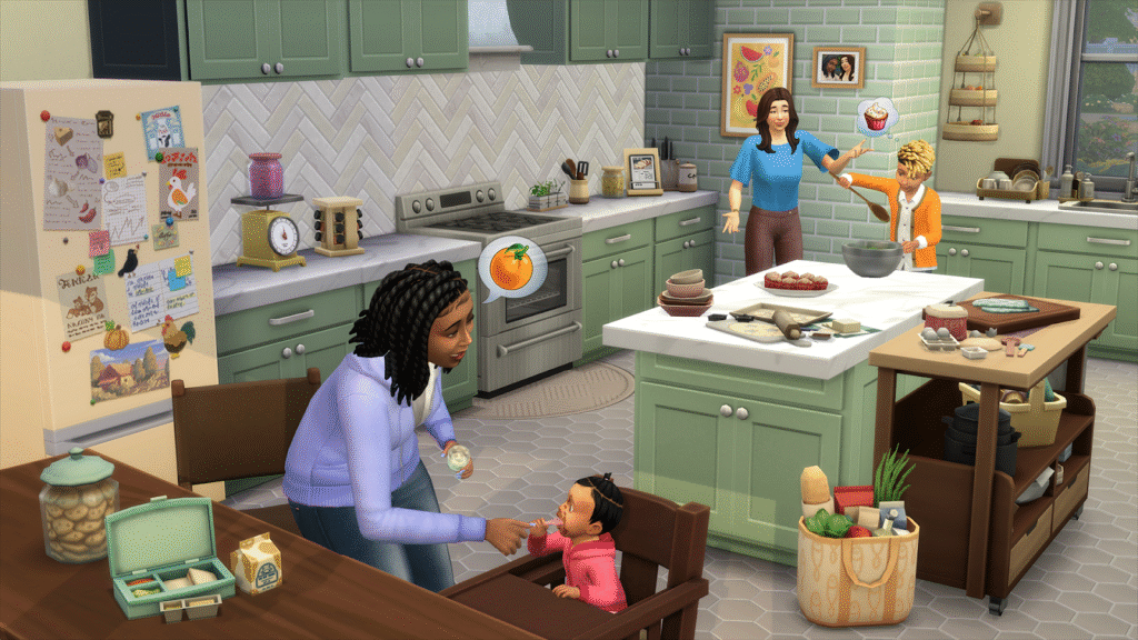 The Sims 4 Kitchen Clutter