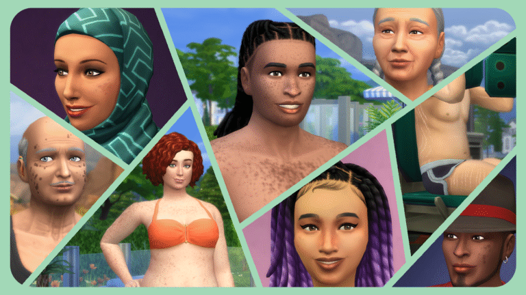 TS4 Skin Details