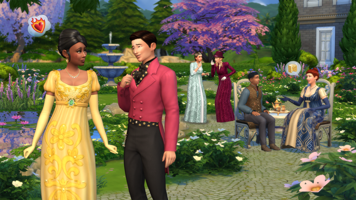 The Sims 4 Lady Bridgerton